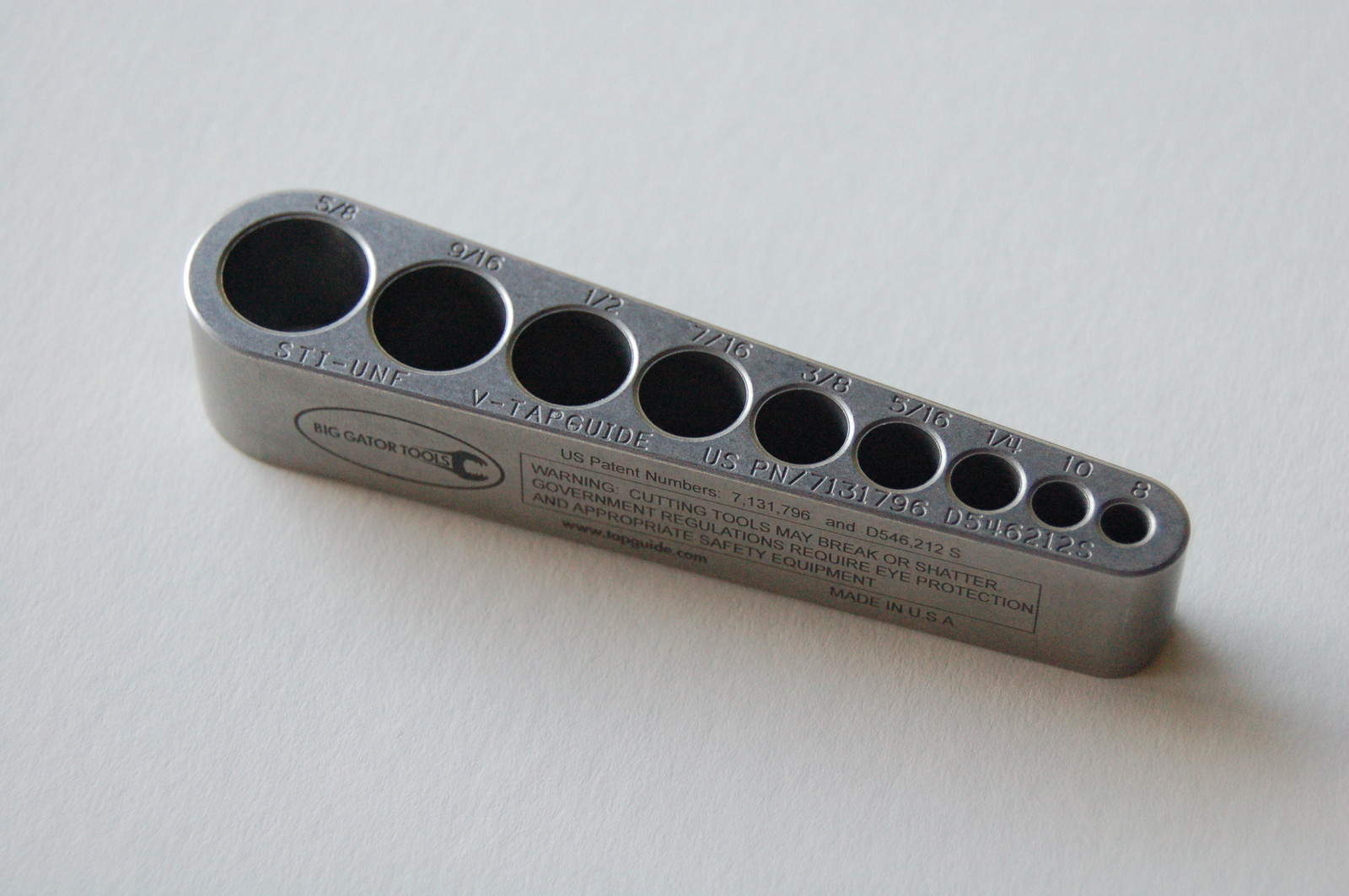 STI FINE THREAD TAP GUIDE - FOR HELI-COIL® TYPE INSERTS - REPAIR THREADS EASIER