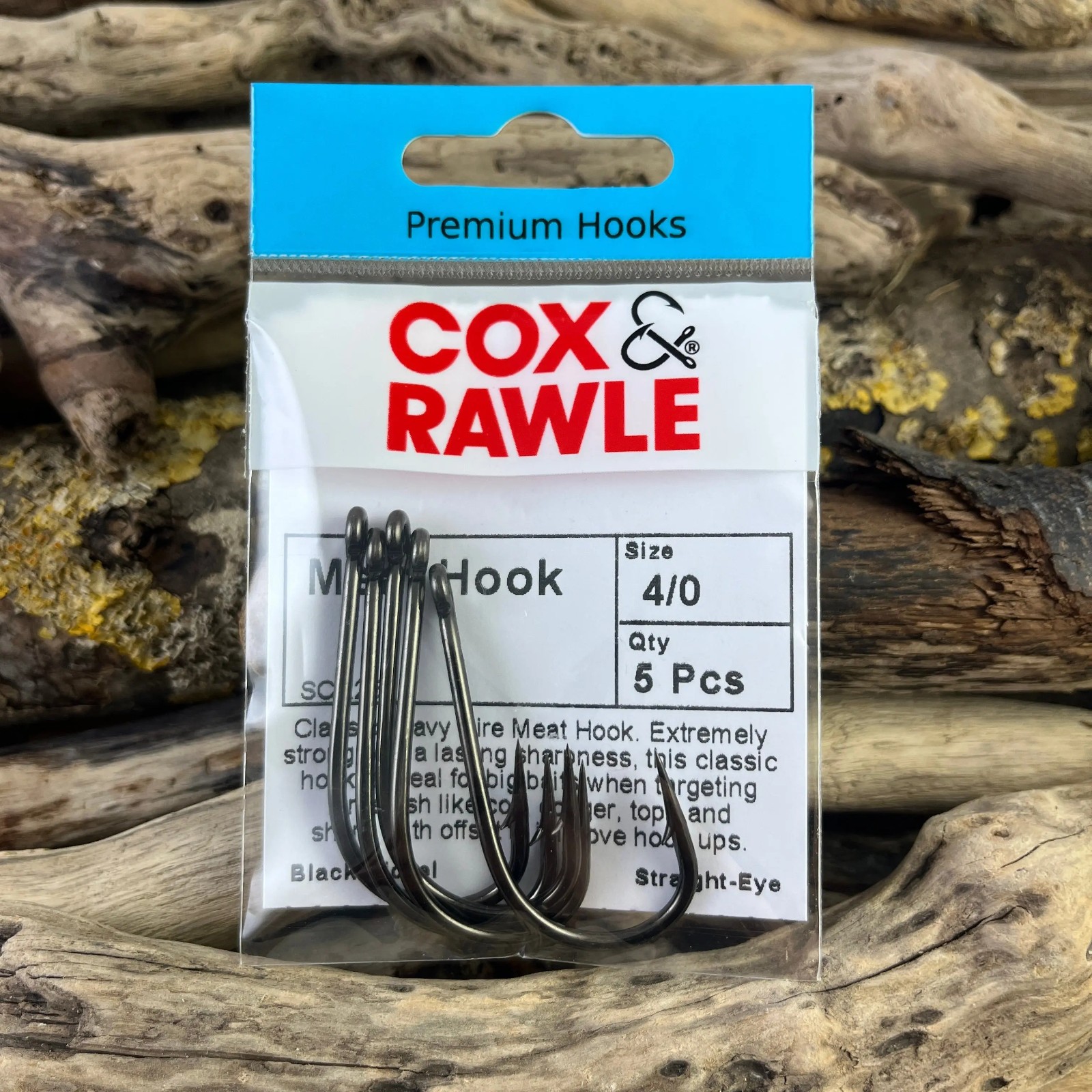 Cox & Rawle SCR25 Meat Hooks for Conger, Skate and Rays, Shark and Tope