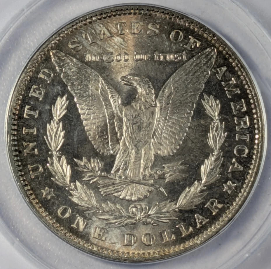 1883 Morgan Silver Dollar ANACS MS-65
