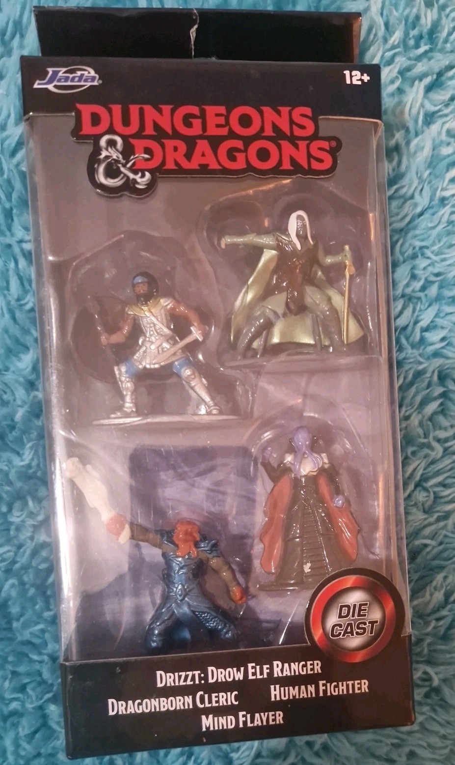 JADA  DUNGEONS AND DRAGONS 4 FIGURE DIE CAST SET BRAND NEW AND SEALED