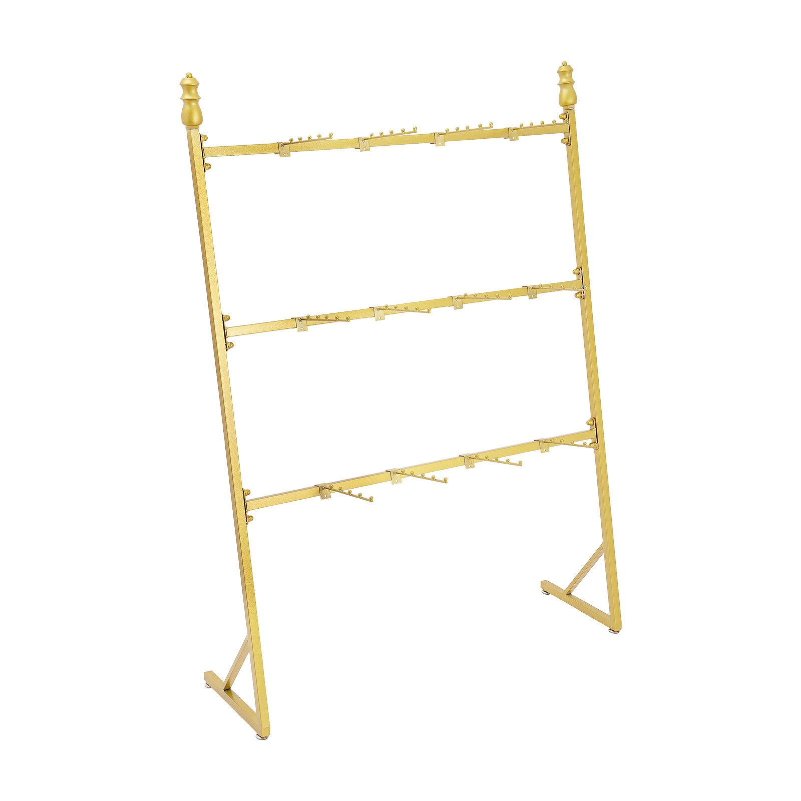 Lingerie Stand Shelves, Bra Gold Rack, Carbon Steel Underwear Display Stands