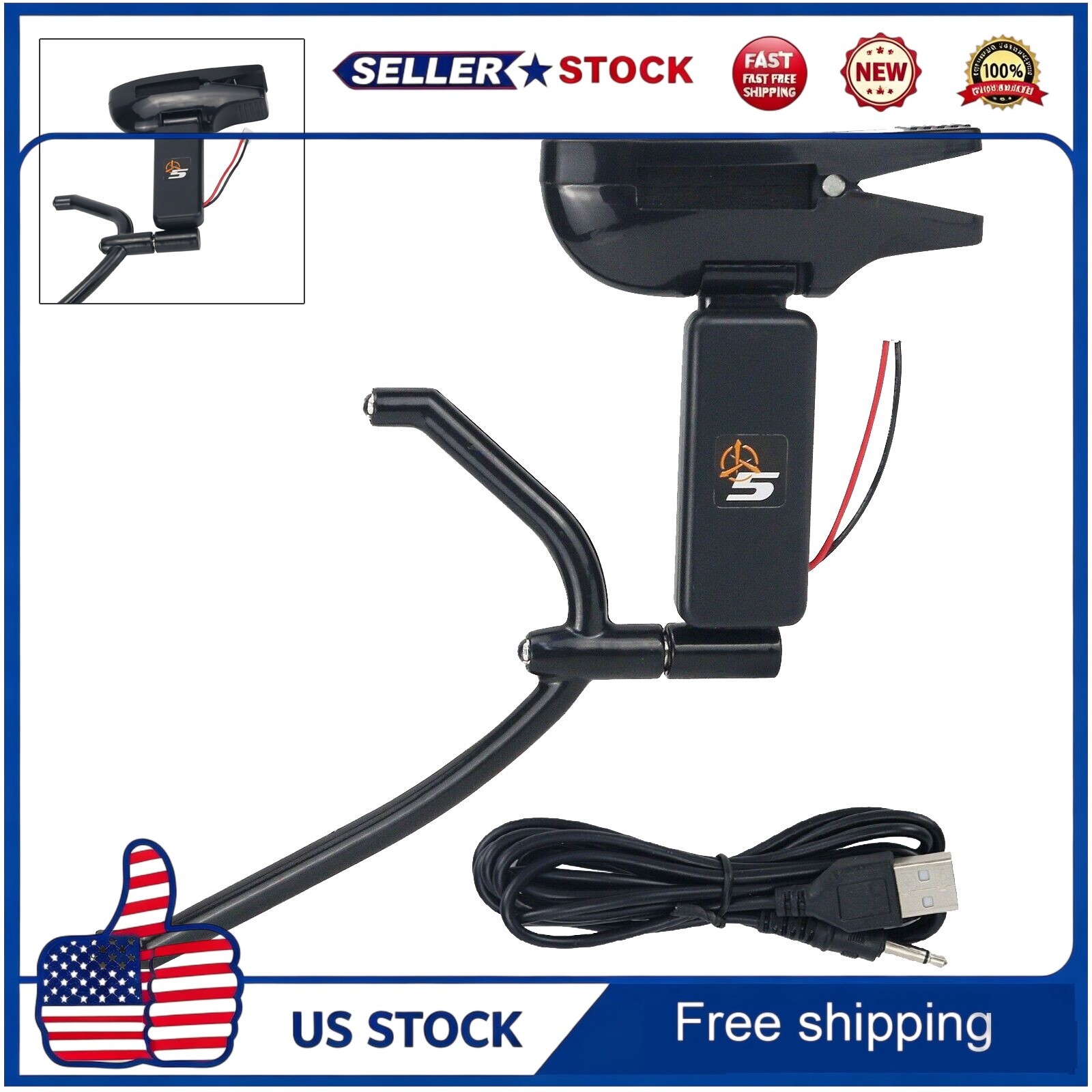 TrackIR\TrackNP 5 Clip Active Infrared Head Tracker Tracking Bracket Video Game