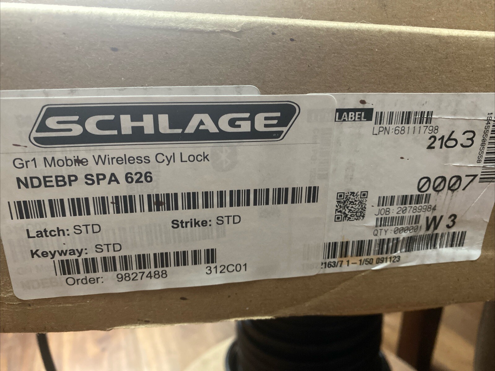 Schlage Commercial - Replacement Door Strike Plate, Satin Chrome