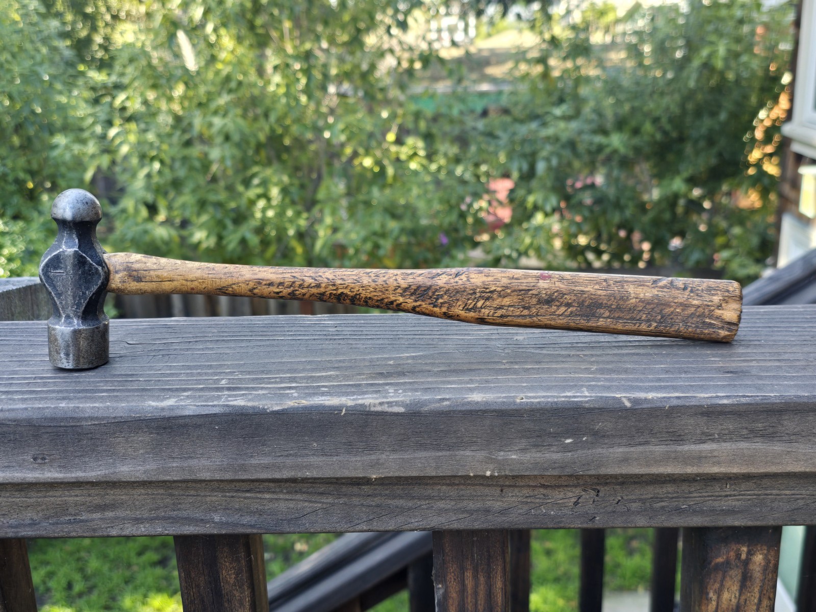 Vintage Tools PEXTO Ball Peen Hammer Original Handle Blacksmith Machinist Rare
