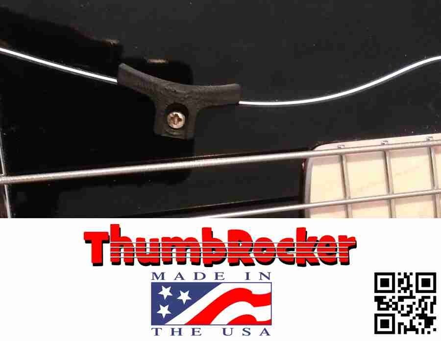 ThumbRocker P-Bass Guitar Pickguard Thumb Rest - No Holes - FREE SHIPPING