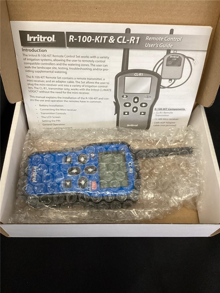 + Irritrol Climate Logic Handheld Remote CL-R1 Transmitter NEW