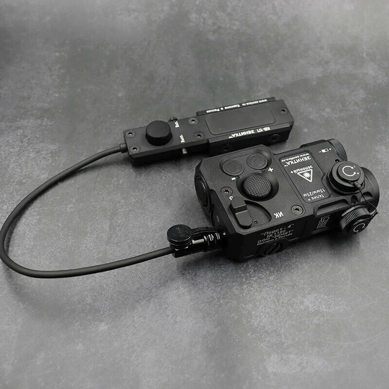 PERST-4 IR Green Dot Laser Tactical Sighting Laser 20mm Rail w/Switch Reset Open