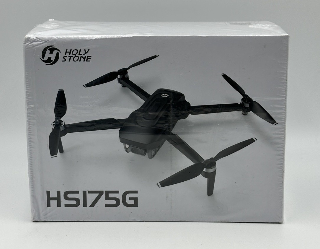 Holy Stone HS175G GPS Drone 4K UHD Camera Brushless Motor Foldable Case EUC