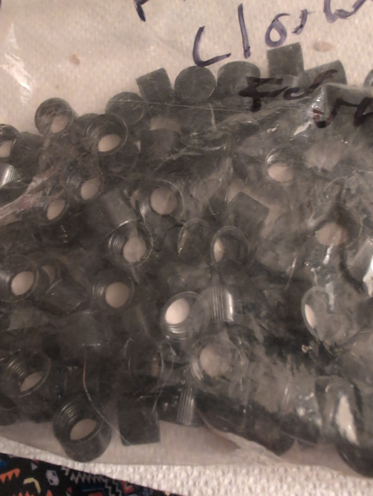 Kimble 13-425 Screw Black Closure For Sample Vials Lot Of 100