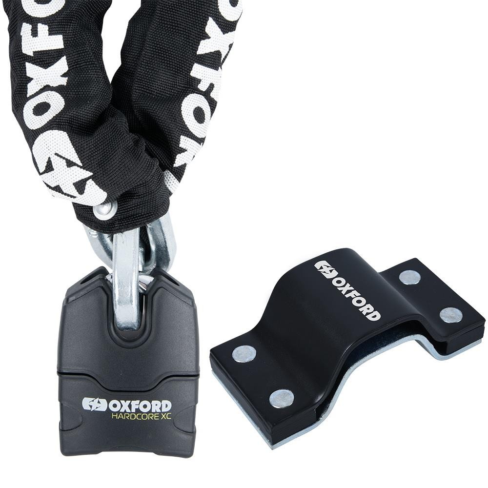 Oxford Hardcore XC13 Motorcycle Chain & Lock 2.0M Oxford Anchor Force Anchor