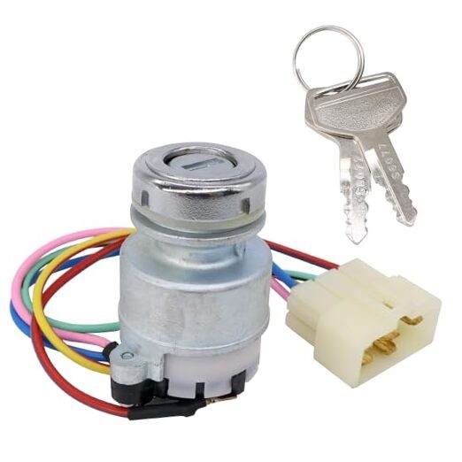 Ignition Switch W/2 Keys Compatible with Kubota RTV1100CW RTV1100CRX KIOTI CK