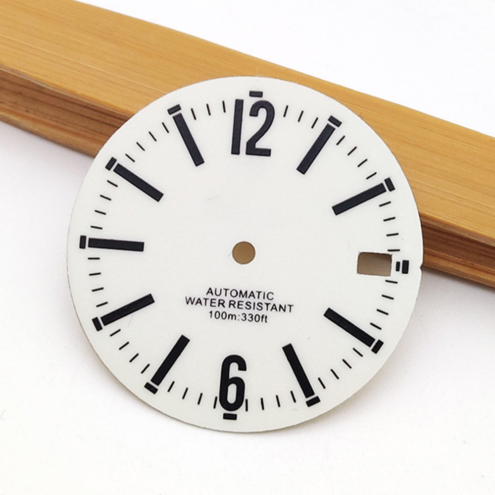 28.5mm Watch Dial for NH35 Movement Water Replacement Parts