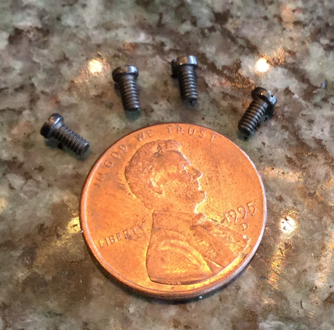 4 mitutoyo small regular screws new old stock machine shop 101015 new