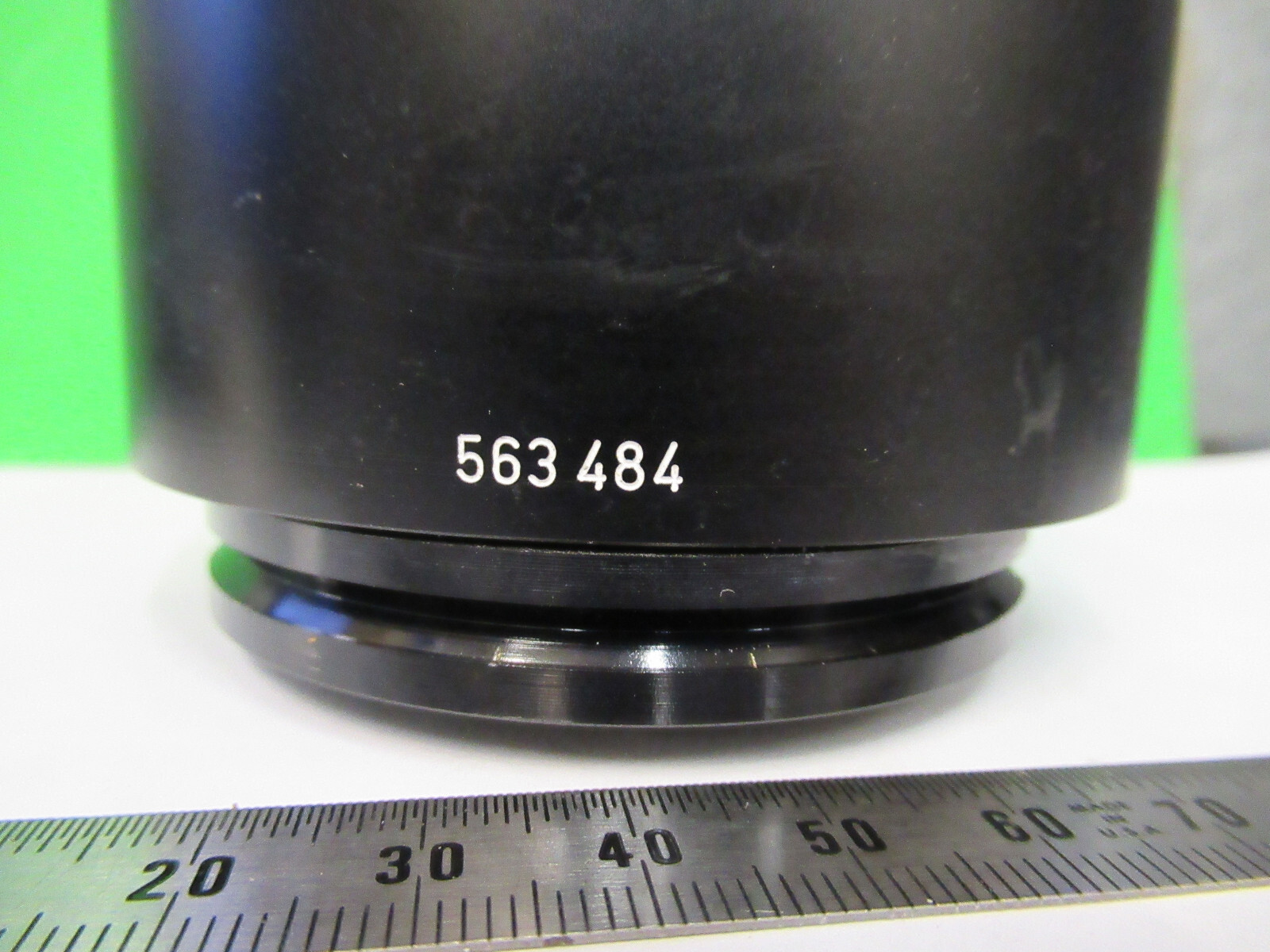 LEITZ WEZLAR 563484 VERTICAL ILLUMINATOR MICROSCOPE PART AS PICTURED 82-A-68