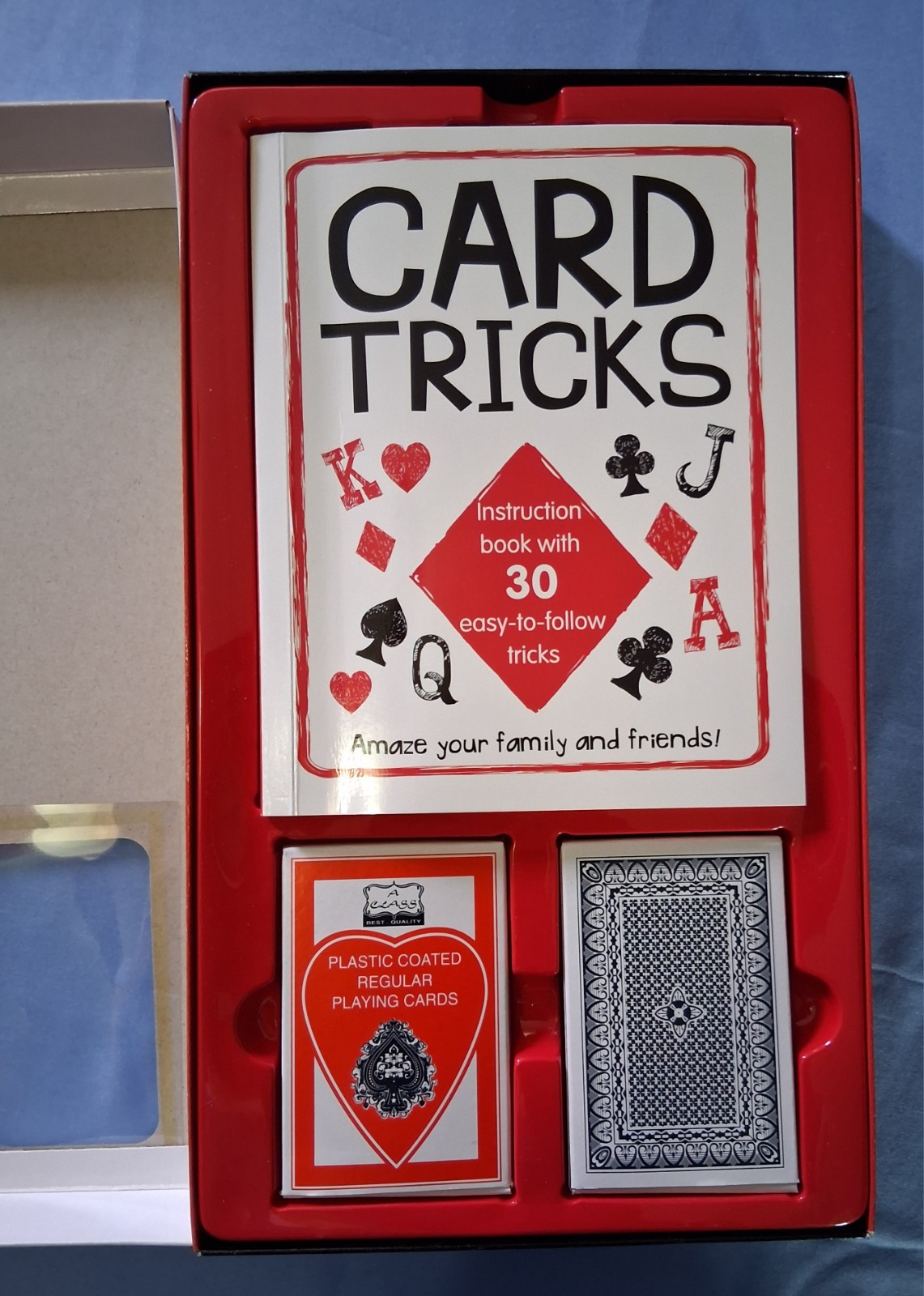 Sterling Innovation Card Tricks Magic Set, Book, 30 Tricks, 2 Decks