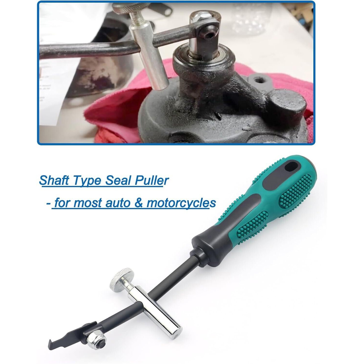 58430 Shaft Type Seal Puller Tool Universal Seal Puller For Auto Motorcycles US