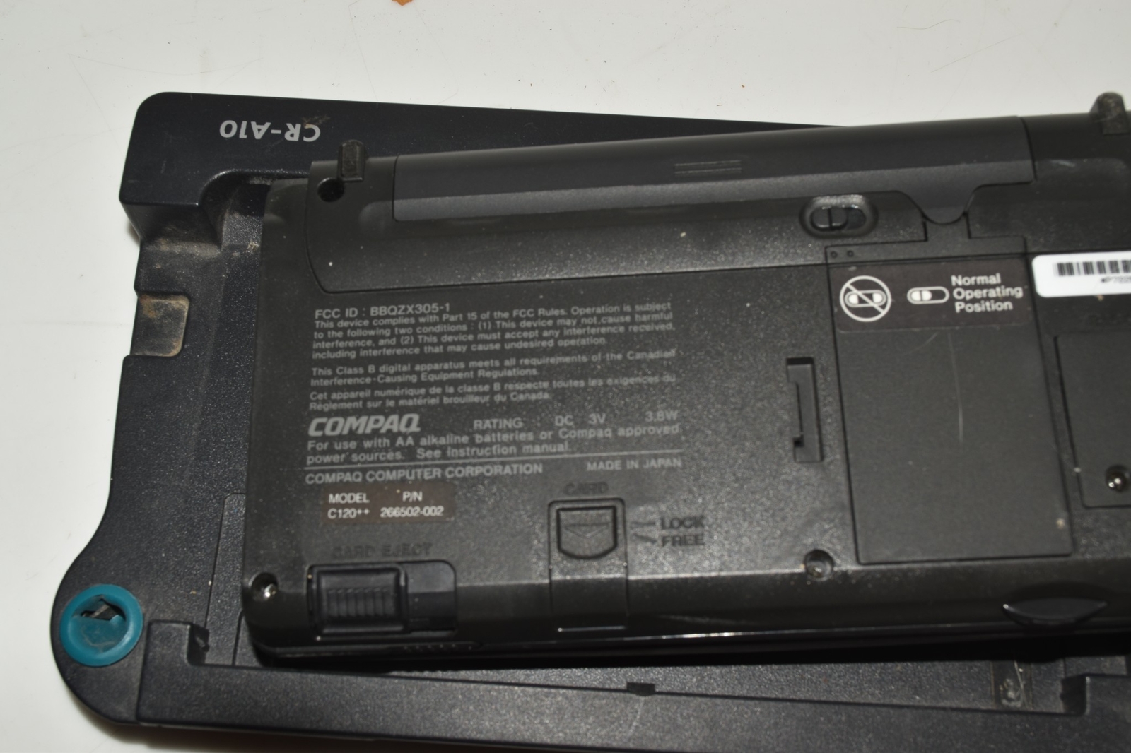 COMPAQ CR-A10 MODEL C120++ P/N 266502-002 MINI COMPUTER (TPL104)