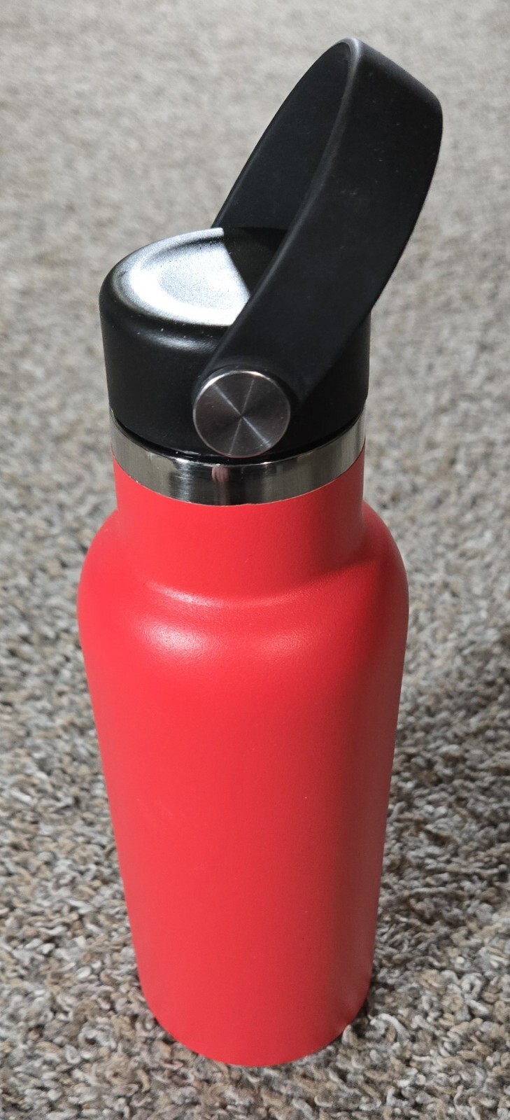 Peloton Cycling Red Metal Water Bottle