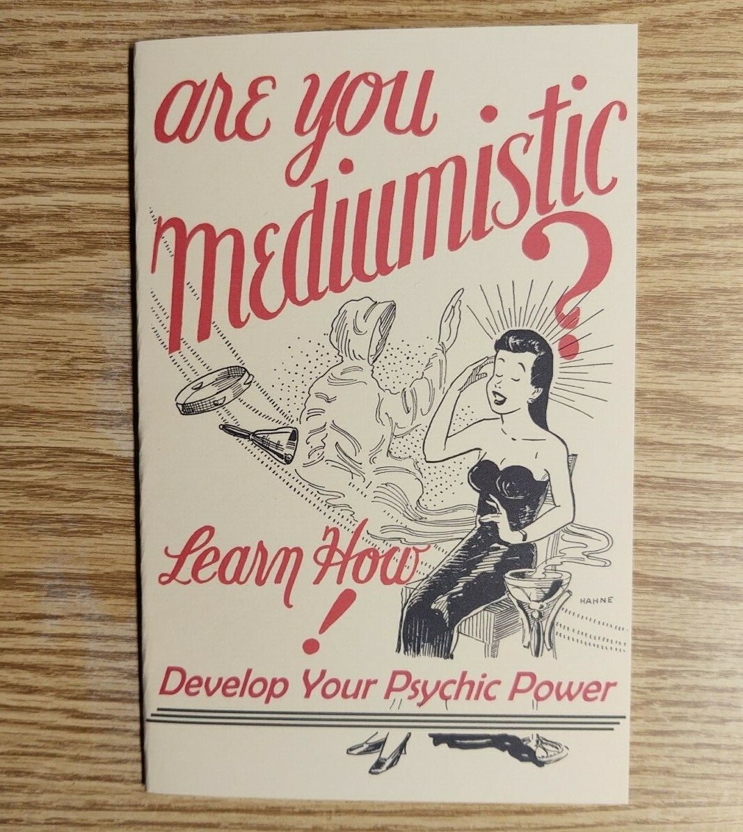 Are You Mediumistic? by Korda RaMayne / Robert A. Nelson ( pitch book )