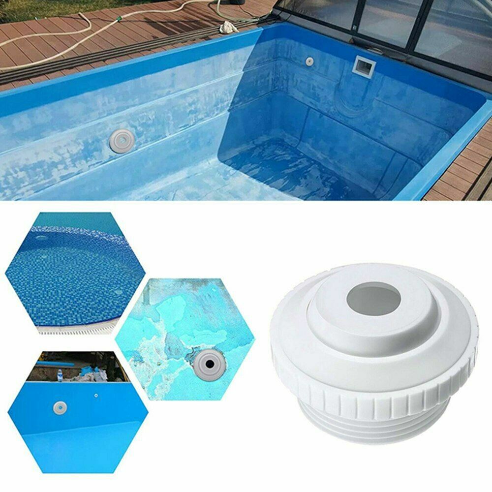 Universal Swimming Pool Nozzle Pool Spout Fitting Spa 180° Return Jet Nozzle