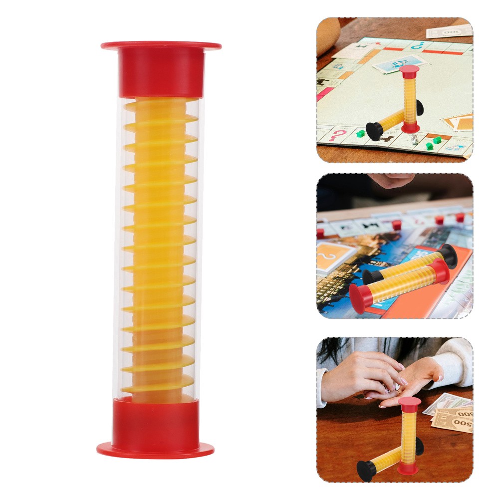 2Pcs 5 Seconds Timer for Games, Small Board Game Turn Timer, 13cm/5" Classroom