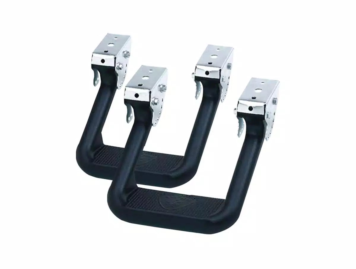Carr 109771 Hoop II Truck Steps Fit 09-24 Ram 1500, 10-25 2500/3500/4500/5500 2p