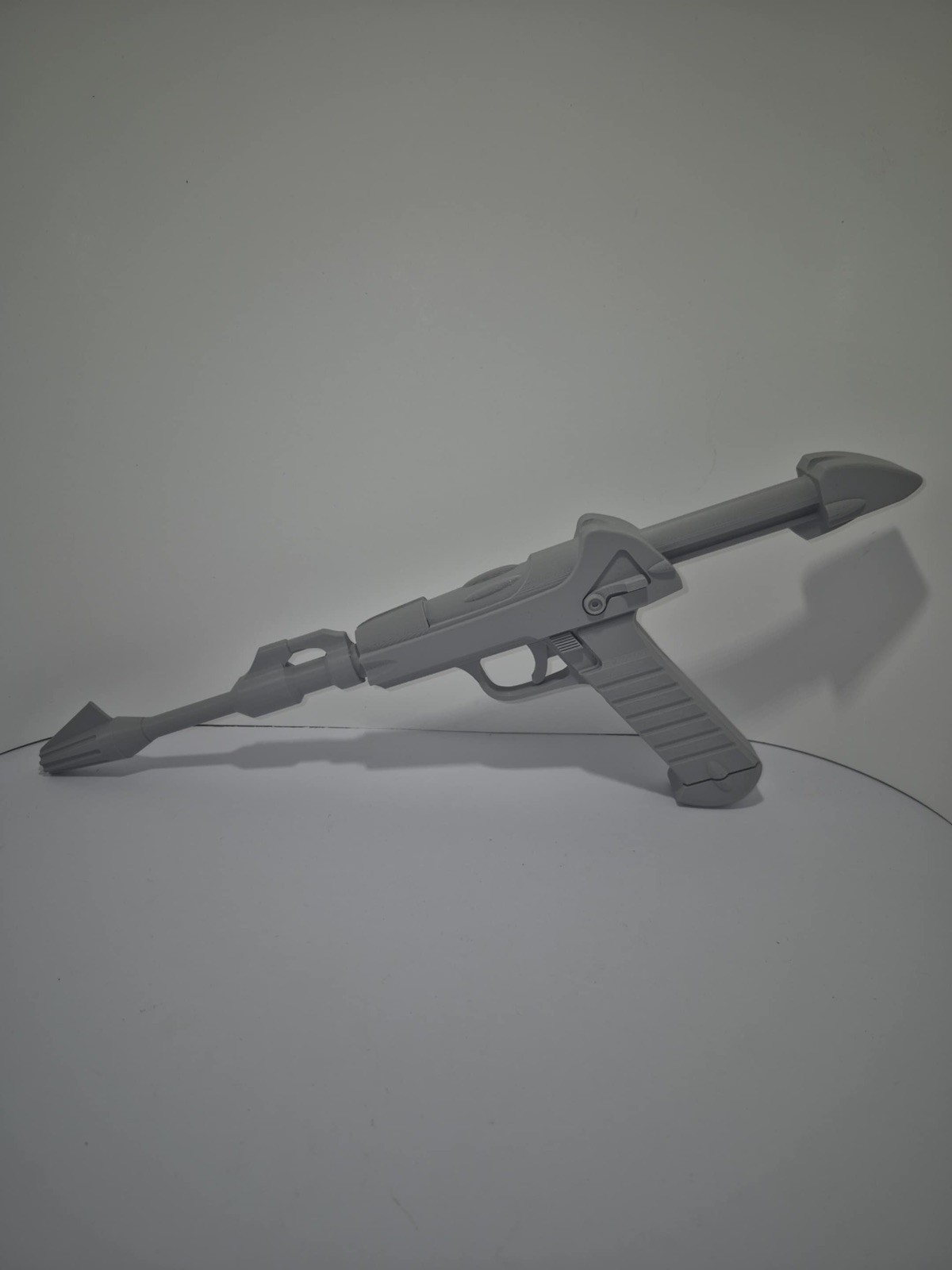 3d Printed Cosmogun Nanbu Type 14 Blaster 1:1 Scale Grey Fully Assembled