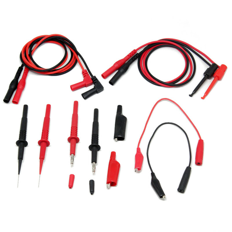 AIdetek test leads tipped for FLUKE multimeter tester banana jack TLP20158 USA