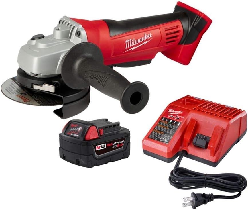 Milwaukee M18 2680-21P 4-1/2" Cordless Grinder Kit (2680-20 + 48-11-1850 + Charg