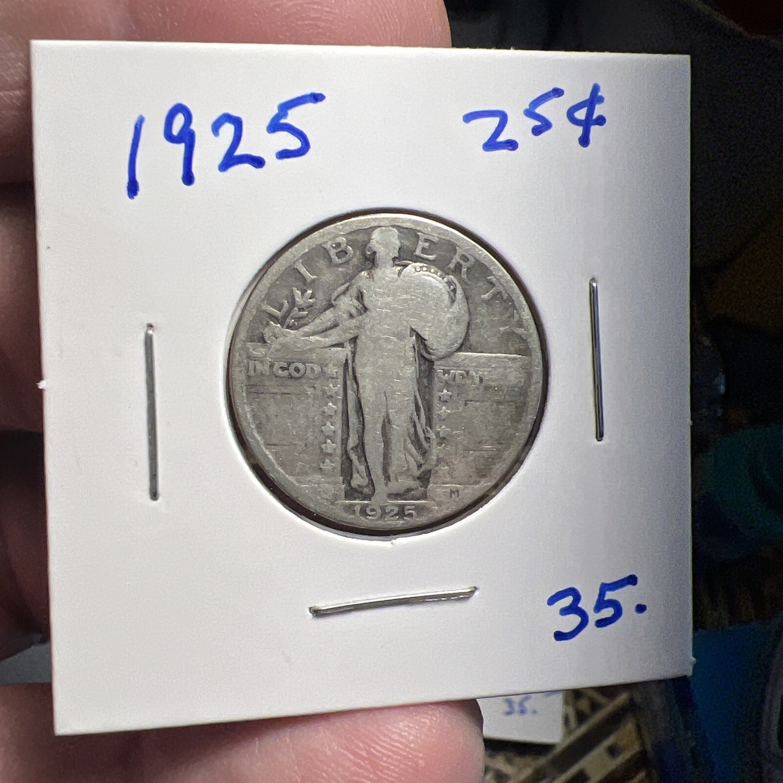 1925 STANDING LIBERTY QUARTER DOLLAR