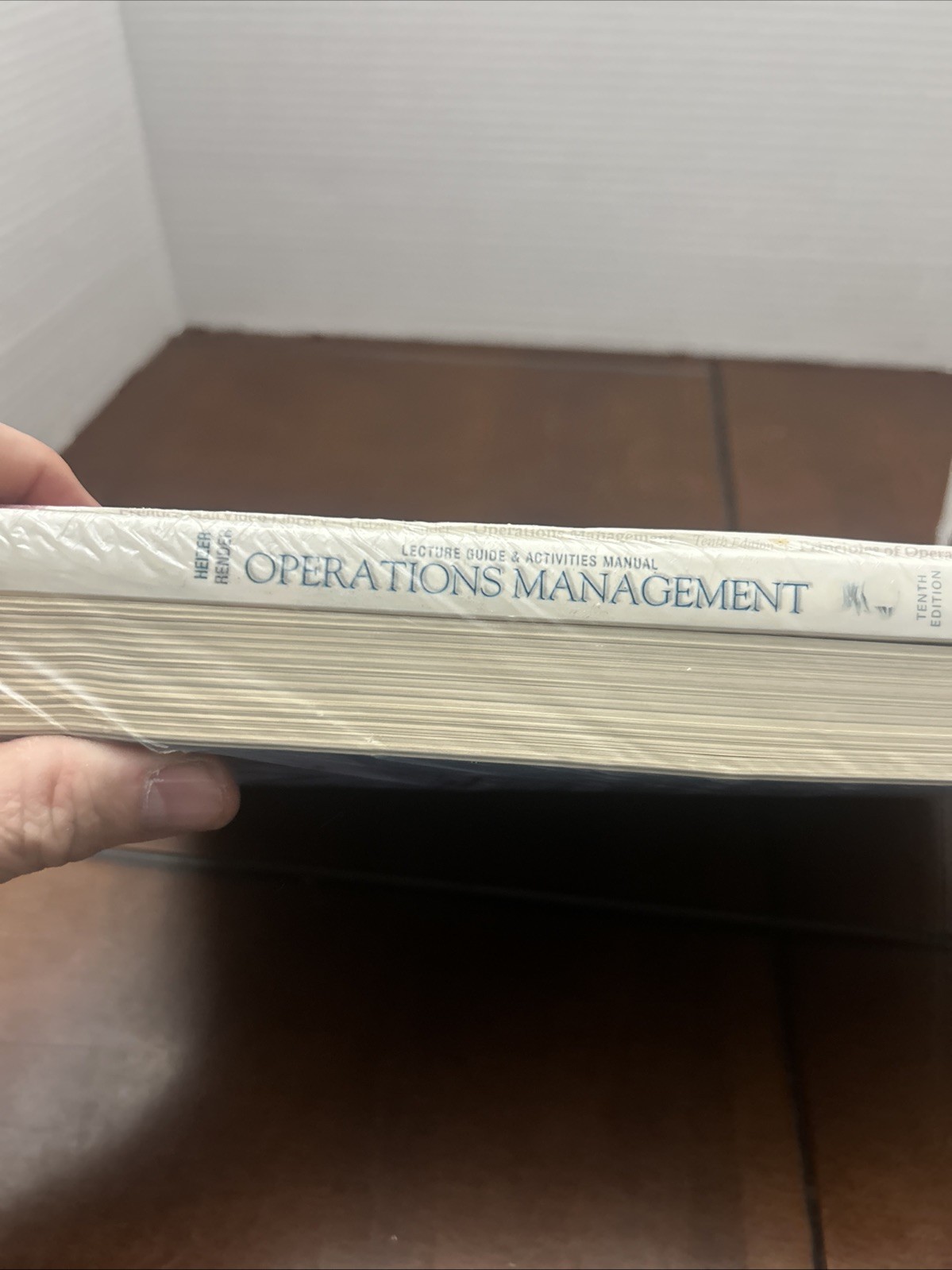 Operations Management (10th Edition) by Heizer, Jay|Render, Barry SEALED SET
