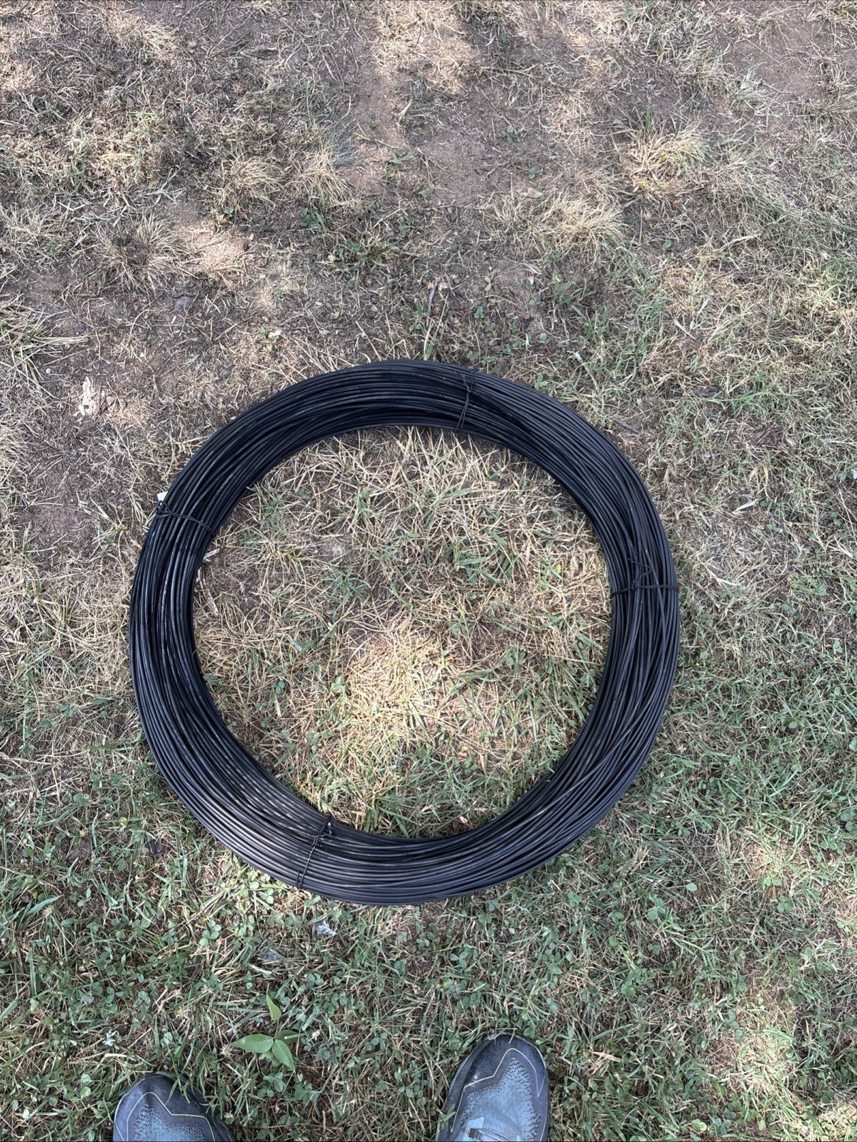 9 Gauge Black Annealed Steel Wire Approx. 50 lb Coil