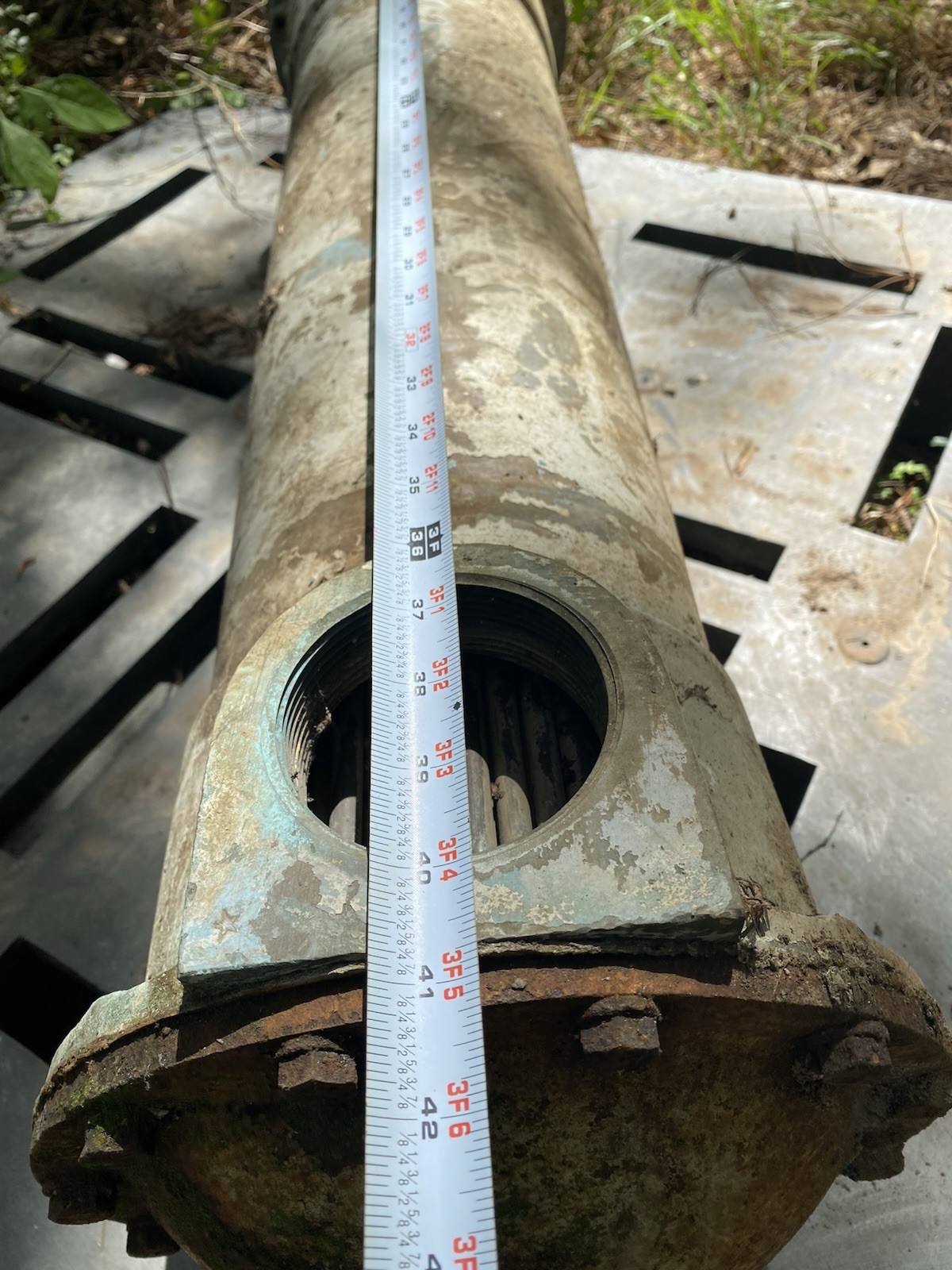 Heat Exchanger Brass Tube & Shell 8”