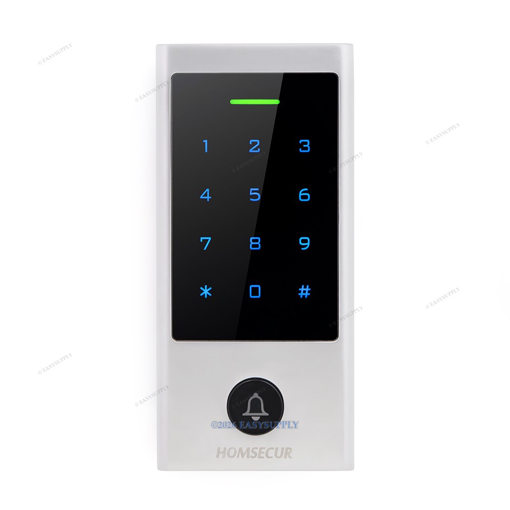 HOMSECUR Weatherproof WIFI RFID Access Control Set Lock APP Unlock