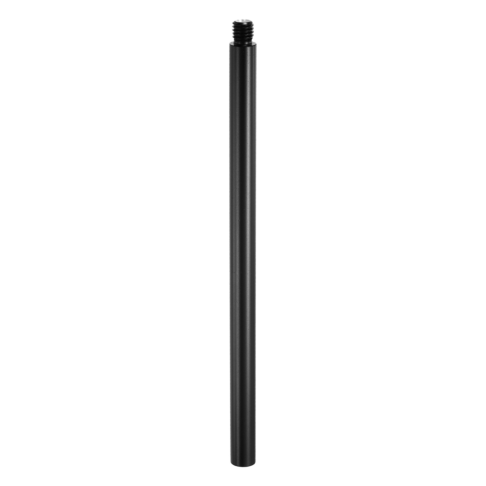 8.3" Metal Extension Rod, 1Pcs M10x1.5 Female to Male Thread Tripod Tube Black