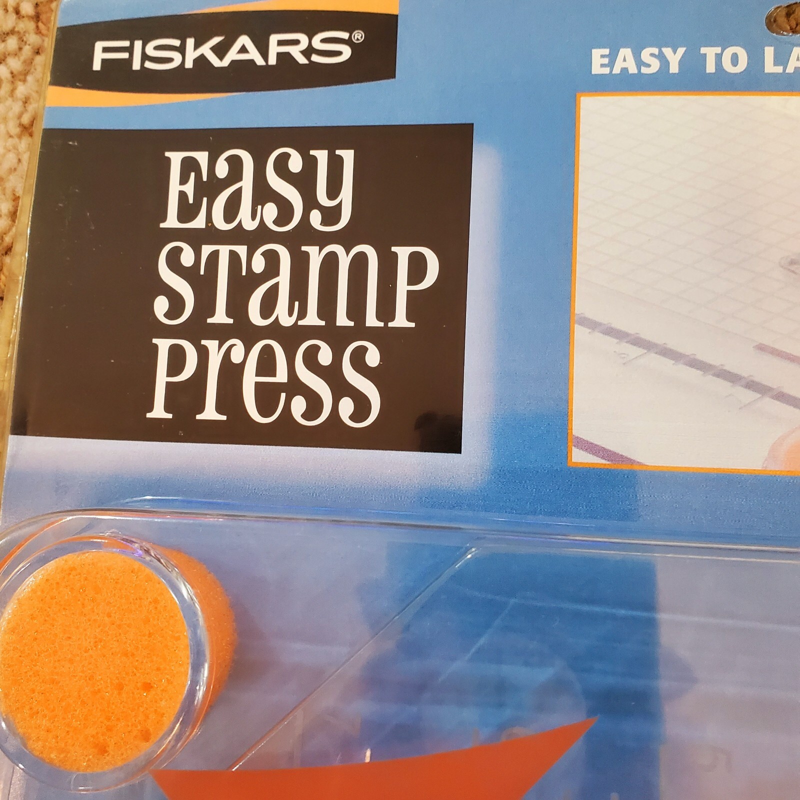 Easy Stamp Press by Fiskars Perfect Image Every Time Borders Picture Frames More