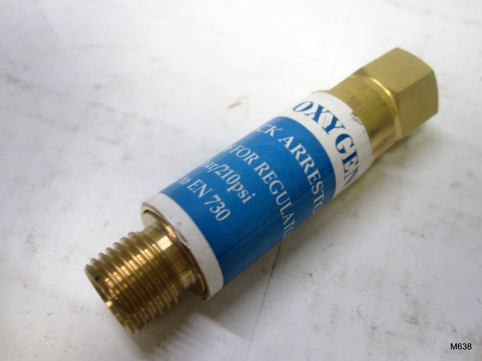 Oxygen Flashback Arrestor #288 Torch Welding Iso 9001