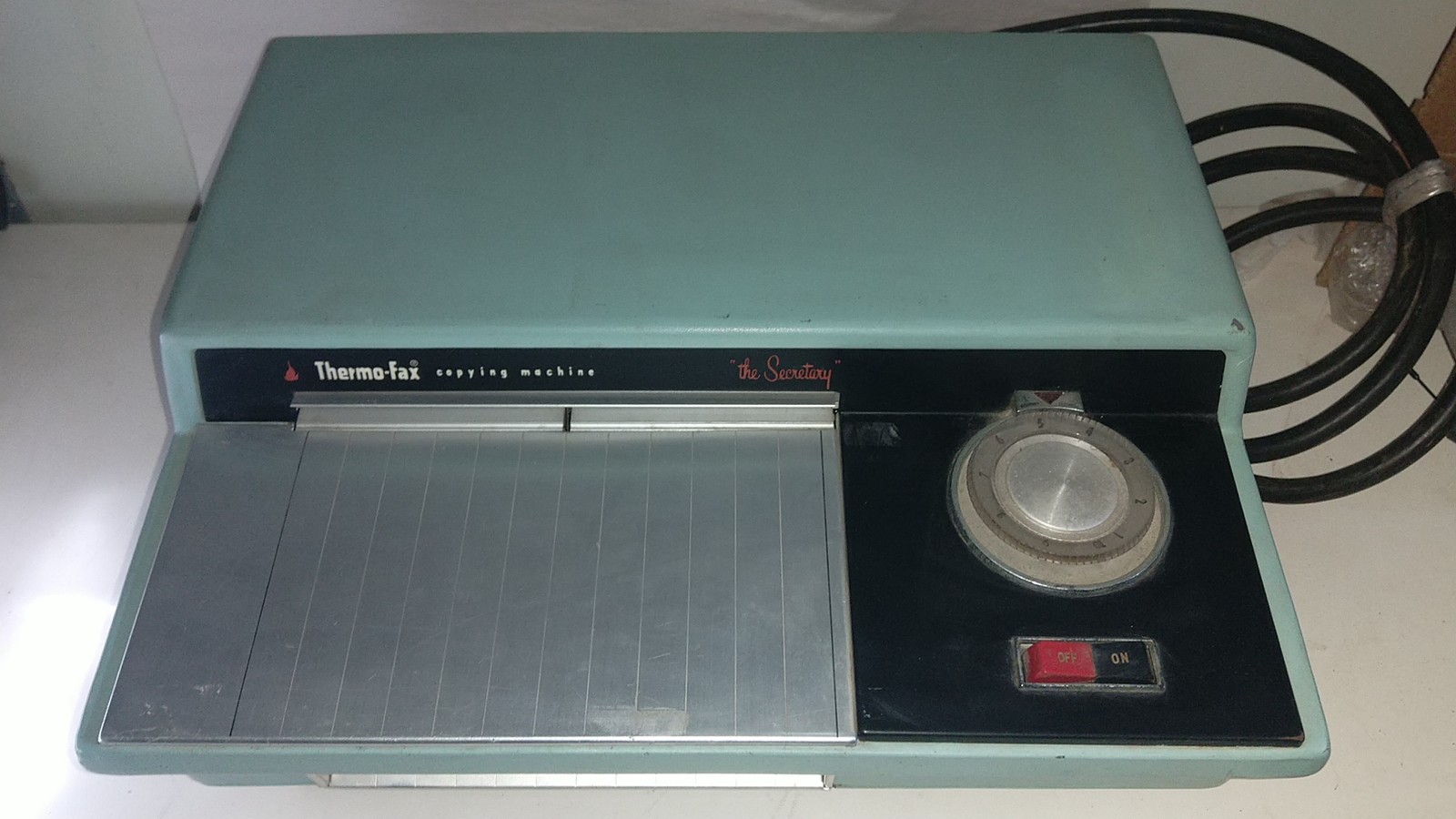Vintage 3M Thermofax Transparency Maker Copying Machine The Secretary Model 22