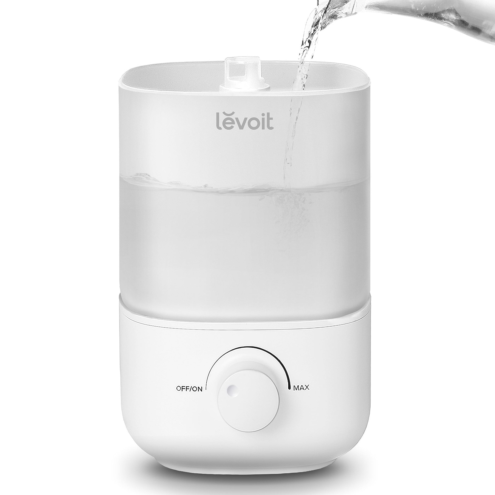 LEVOIT Classic 160 Humidifier for Bedroom, 2.5L Tank, Top Fill, Quiet, Auto Shut