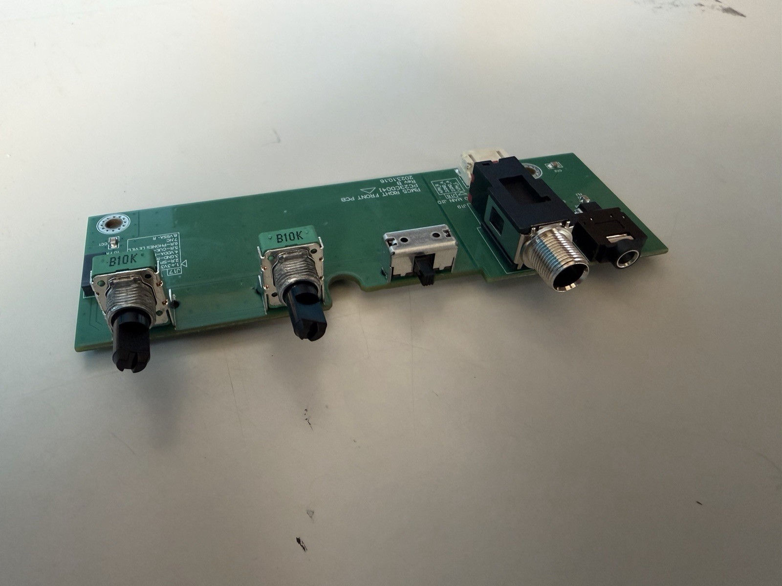 Rane PERFORMER & Four Controller Headphone Cue Right Front PCB PC23C004I Board