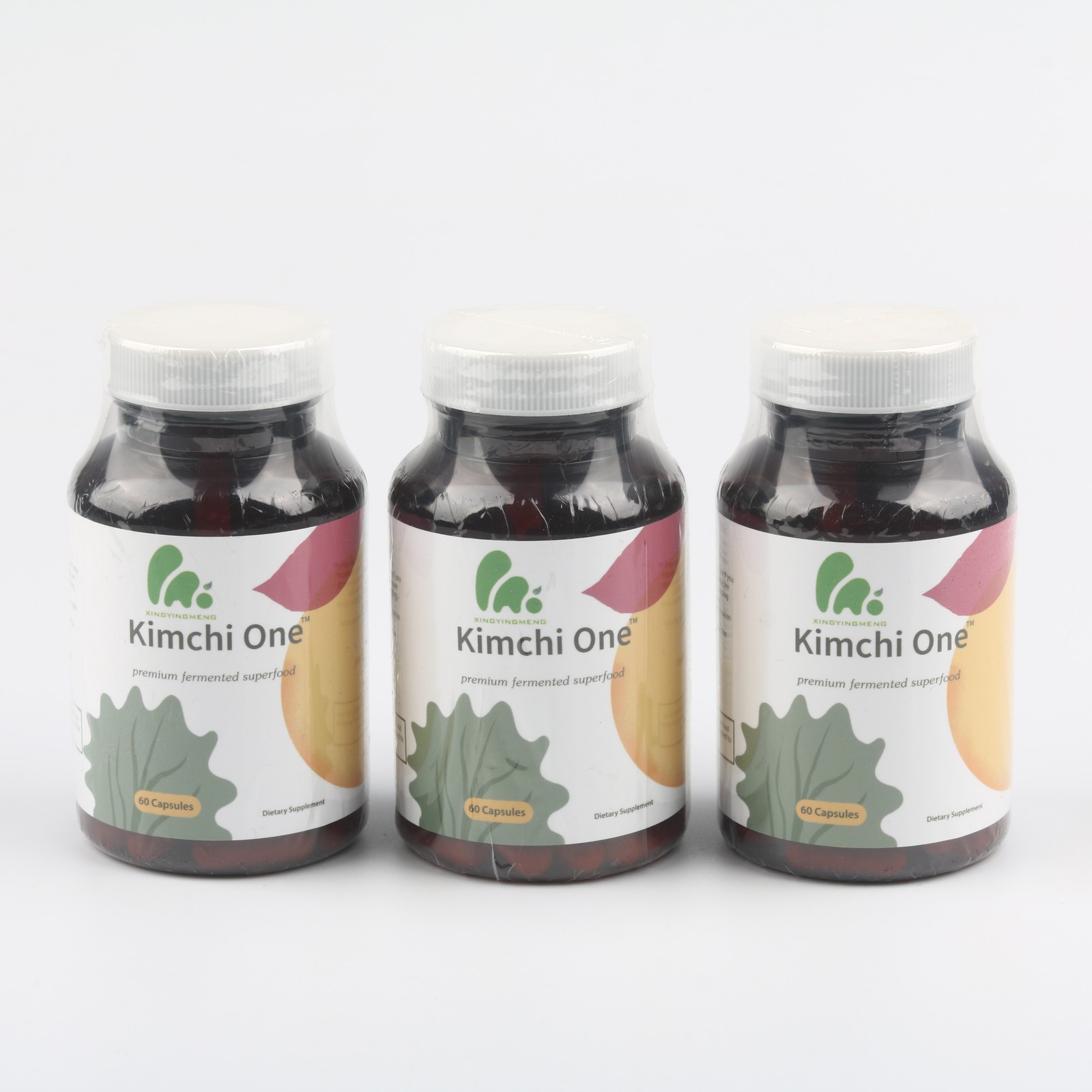 1-3 pack Kimchi* One Premium Fermented Superfood – 60 Capsules US-Free delivery