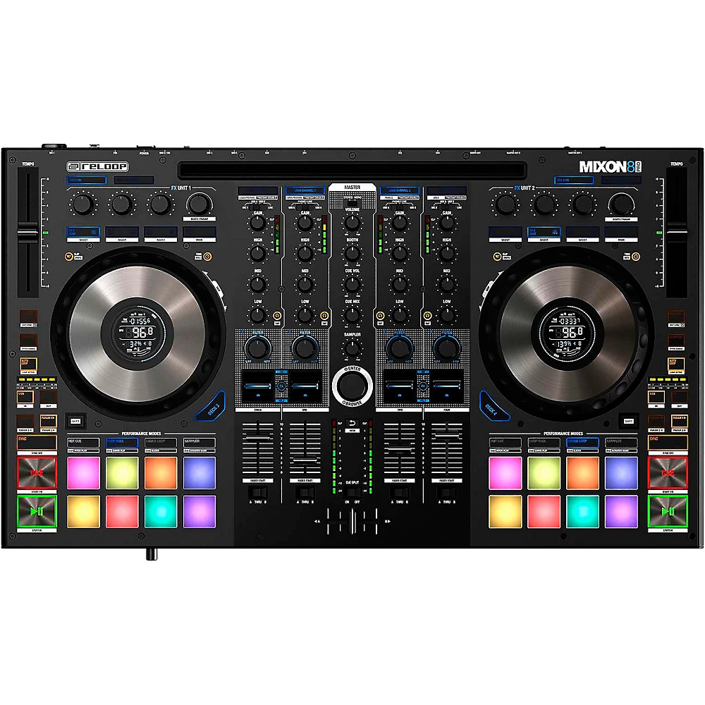 Reloop Mixon 8 Pro 4Channel DJ Controller 197881500238 RF