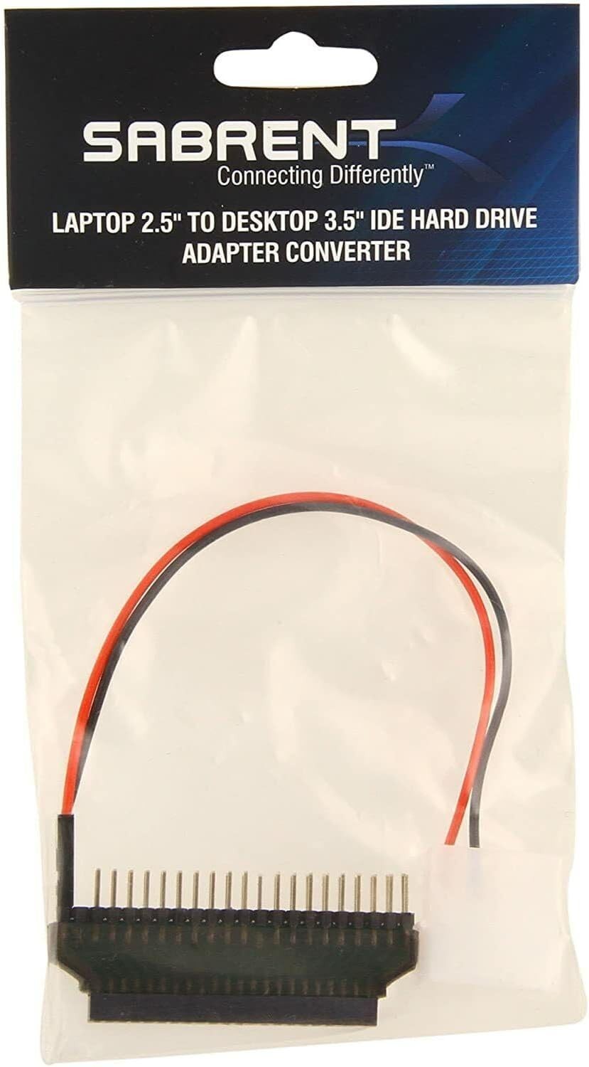 Effortless 2.5-inch to 3.5-inch IDE Adapter for Notebook-to-Desktop Applications