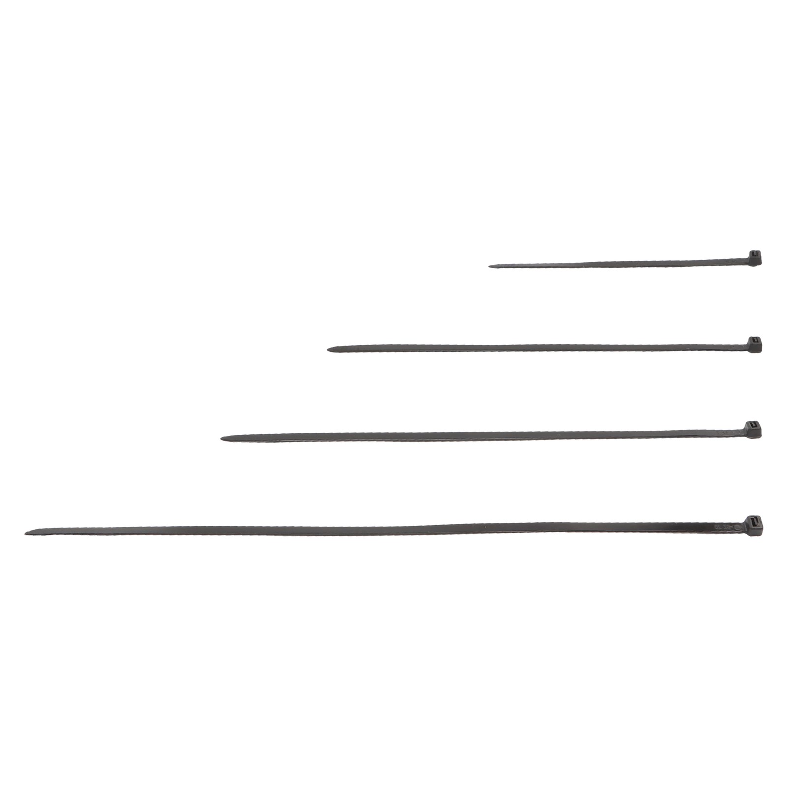 600 Pcs Self-locking Cable Ties Heavy Duty Assorted Sizes 8"+12"+14"+18" Nylon