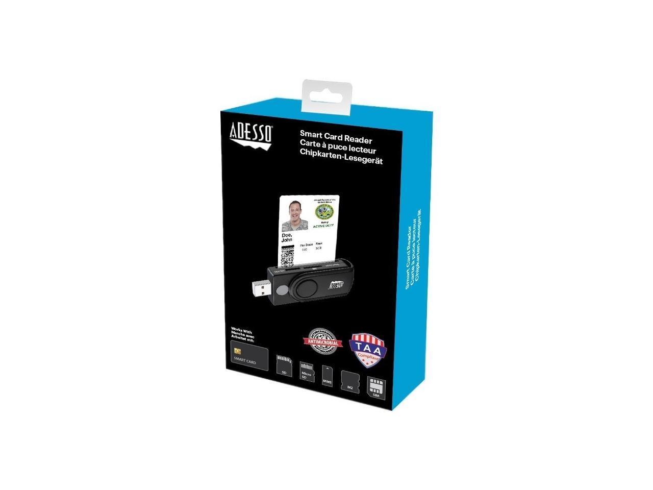 Adesso SCR-200 Smart Card Reader SCR200