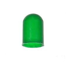 Bulb Silicone Cap Cover 10mm Green x 4