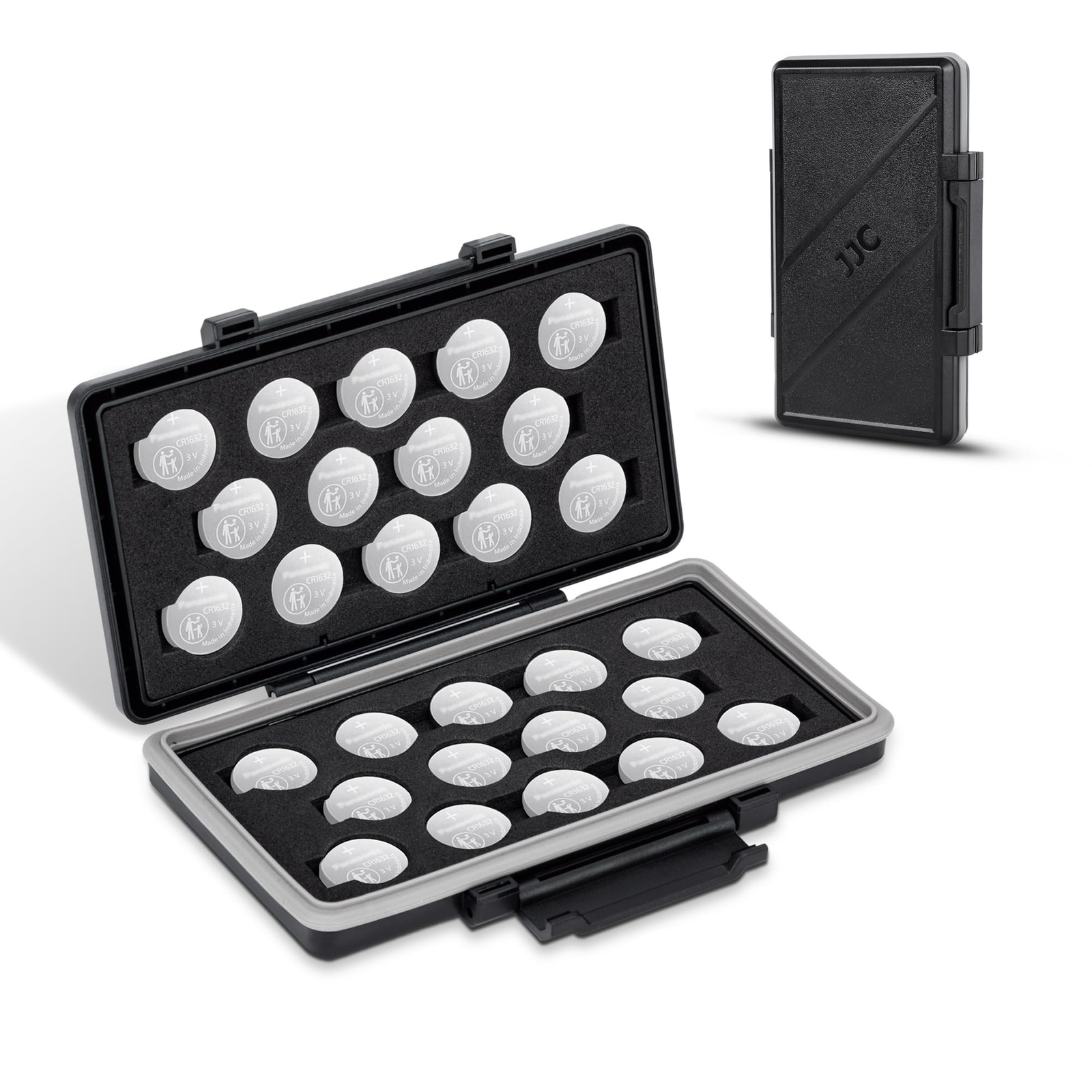 CR1632 CR1620 CR1616 Battery Storage CaseMoisture-proof Button Coin Cell Batt...