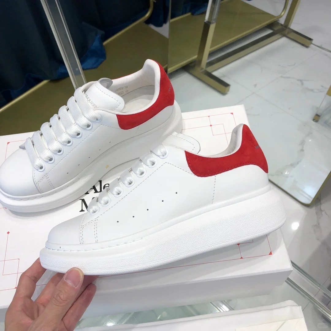 Alexander Mcqueen ''Red Velvet Tail’' Men’s Running Shoes（L）