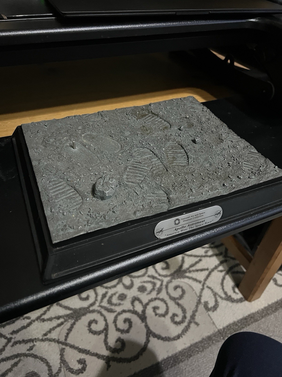 Lunar Display Base for GERRY ANDERSEN UFO Moonbase model - Museum Quality-Rare!!