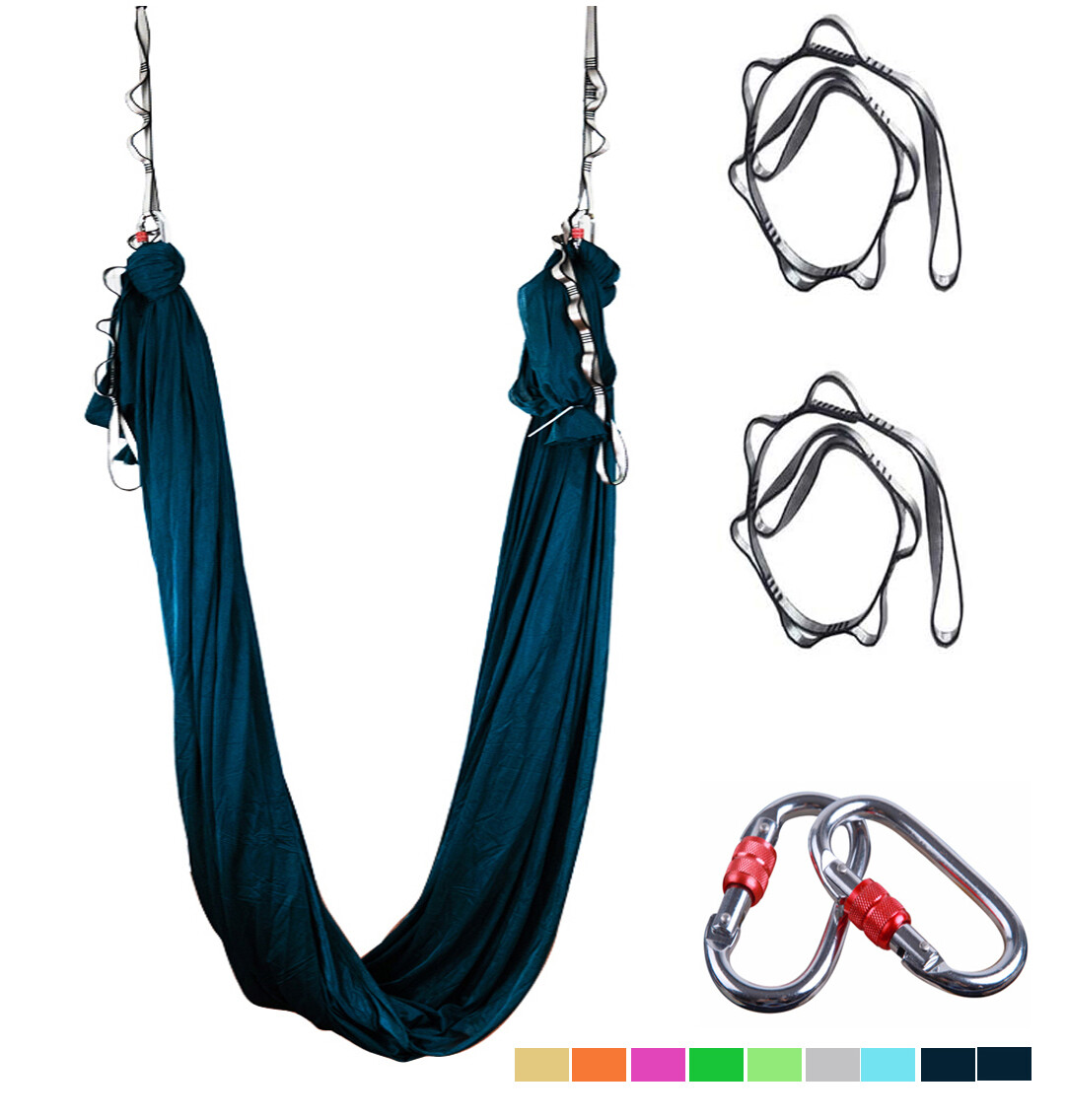 16ft Aerial Yoga Swing Hammock Anti Gravity Silk Trapeze Inversion Decompression